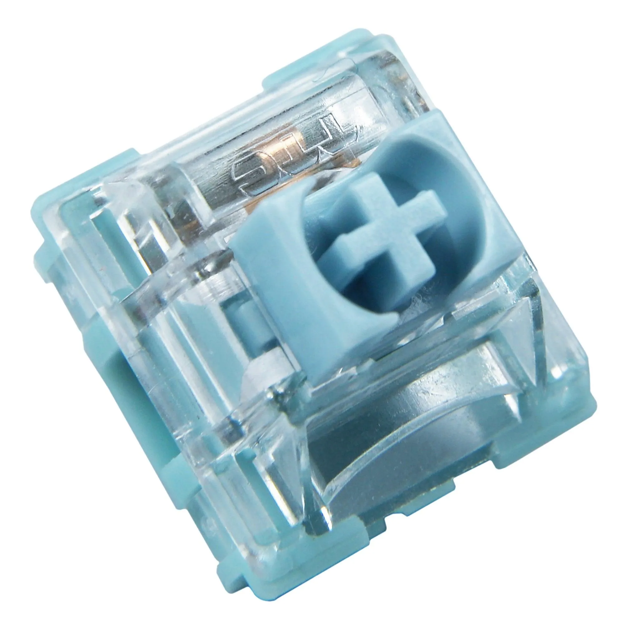 TTC 3 Pin 42g Tactile BLUISH WHITE (Factory Pre-lubed) SMD Switches For MX Mechanical Keyboard