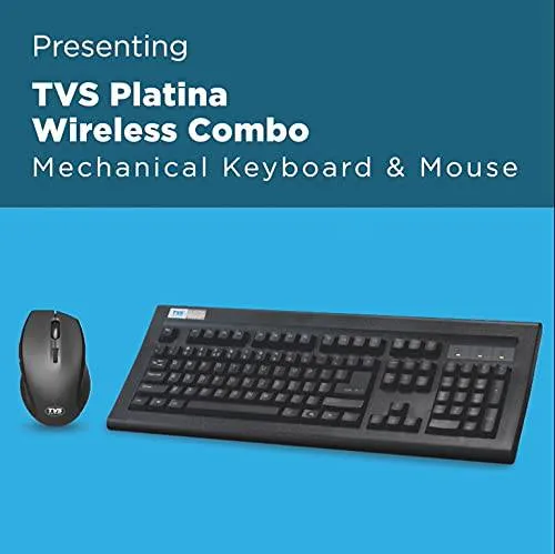 TVS Electronics Platina Wireless Mechanical Combo