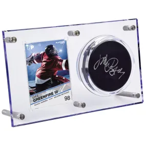 Ultra PRO: Display - Hockey Puck & Card Flip Case (120PT / Clear)