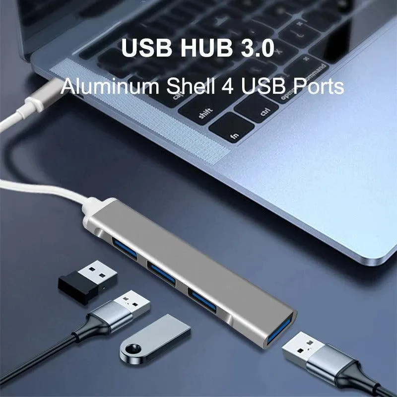 USB 3.0  Adapter Hub With 4 Ports A-809