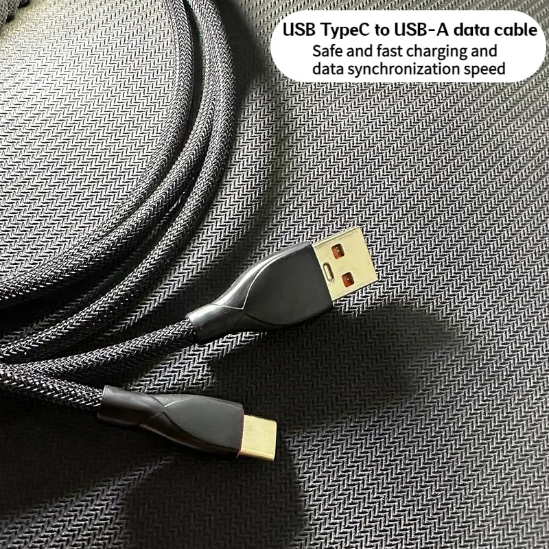 USB keyboard cable Coiled cable type C Mechanical keyboard wire