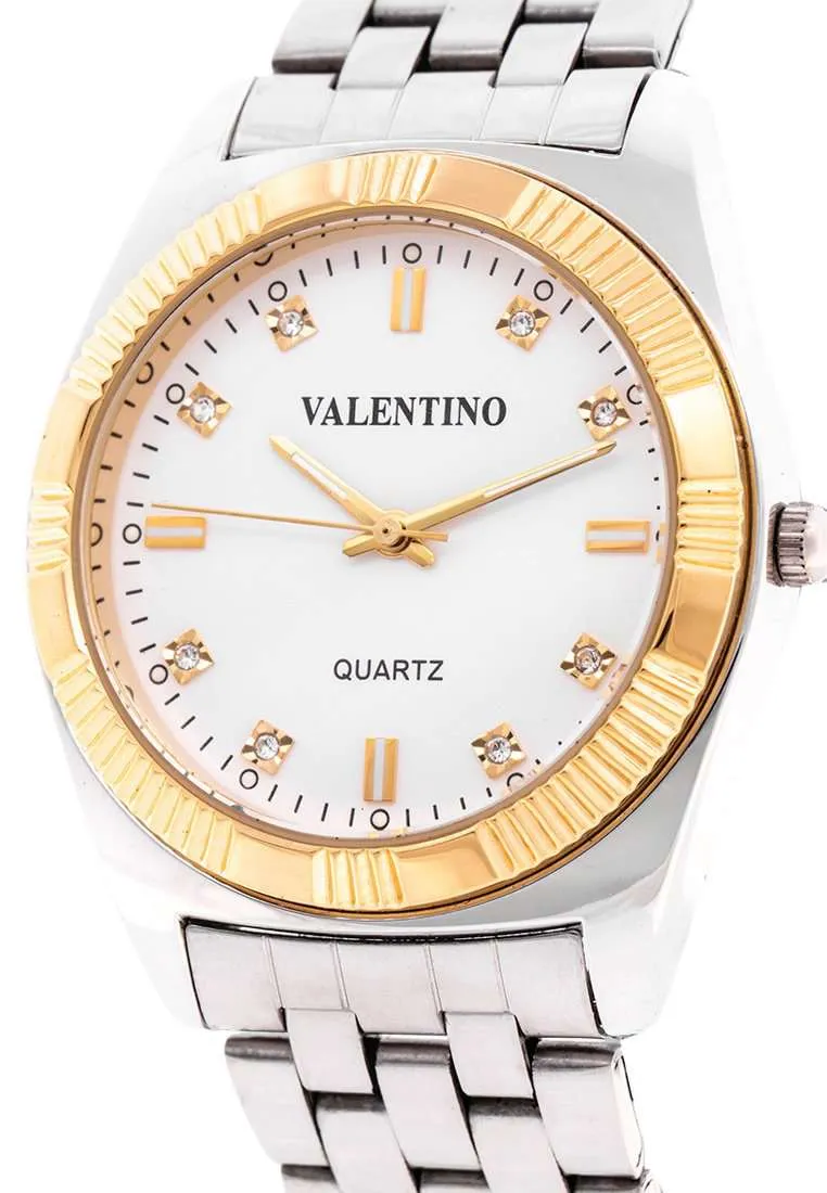 Valentino 20122249-WHITE DIAL Silver Watch for Men