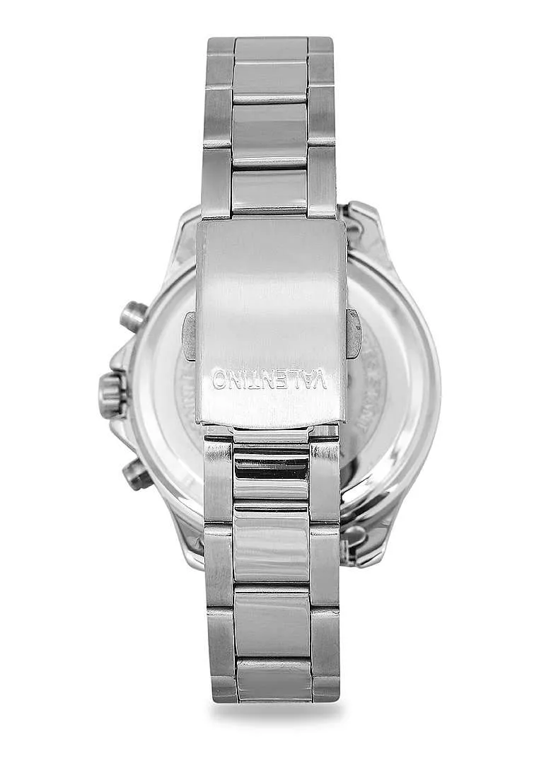 Valentino 20122303-BLACK DIAL Stainless Steel Watch for Women