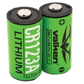 Valken V Energy Lithium 3v CR123a Battery (2 pack)