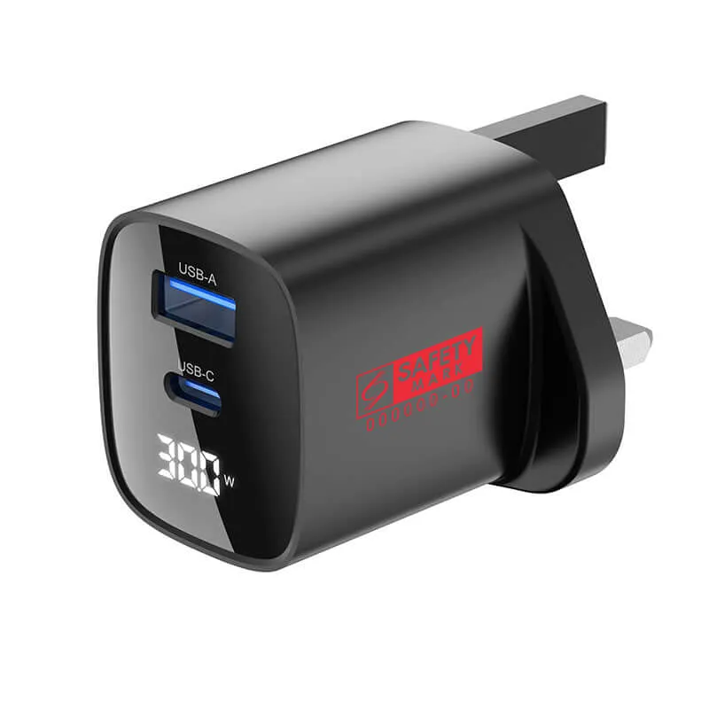 Valore PD30W GaN Wall Charger with Digital Display (PA-001)