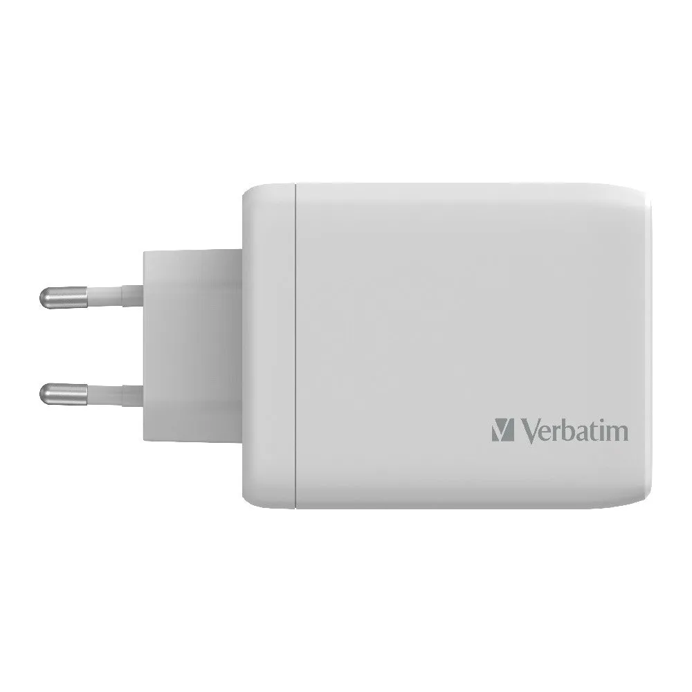 Verbatim 4 Port 100W PD 3.0 & QC 3.0 GaN USB Charger