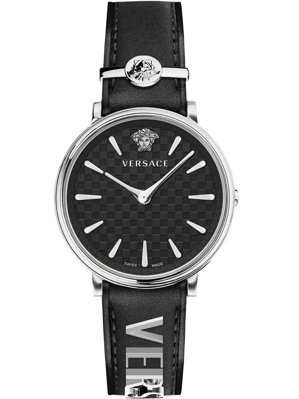 Versace Ladies Watch V-Circle 38mm Black VE8104122