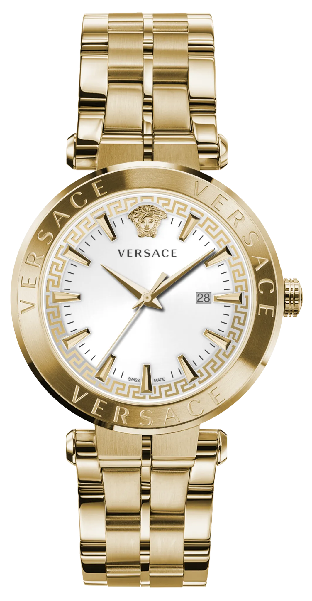 Versace Men's Watch Aion 44mm White Gold VE2G00521