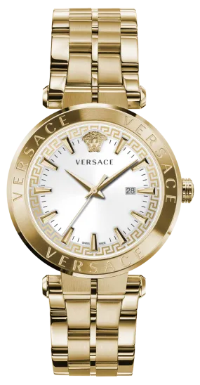 Versace Men's Watch Aion 44mm White Gold VE2G00521