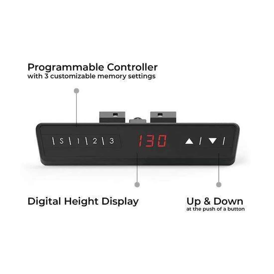 VersaDesk HESD Habitat Electric Standing Desk w/ Memory Pad