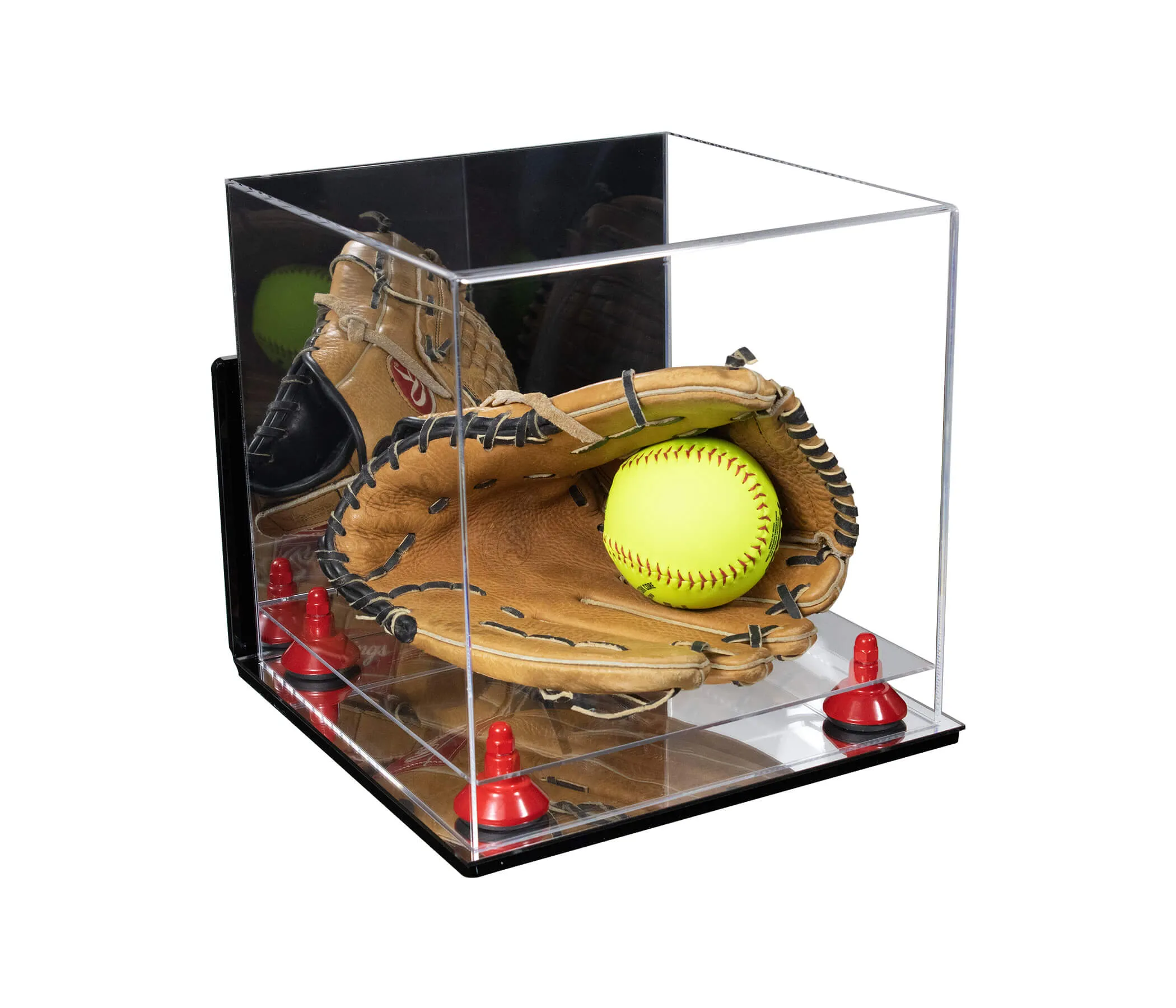 Versatile Clear Display Case 11 x 11 x 11 - Mirror (V01/A001)