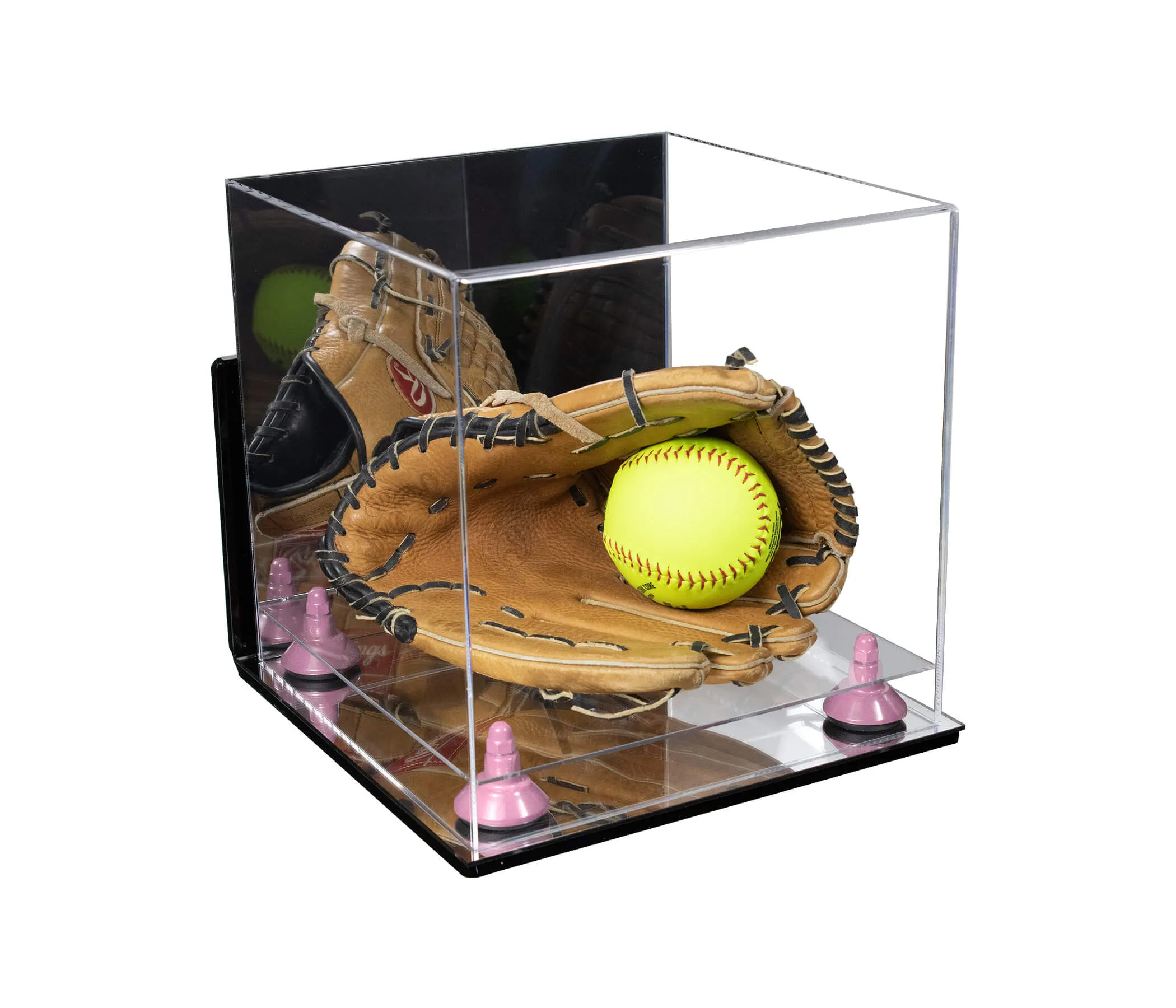 Versatile Clear Display Case 11 x 11 x 11 - Mirror (V01/A001)