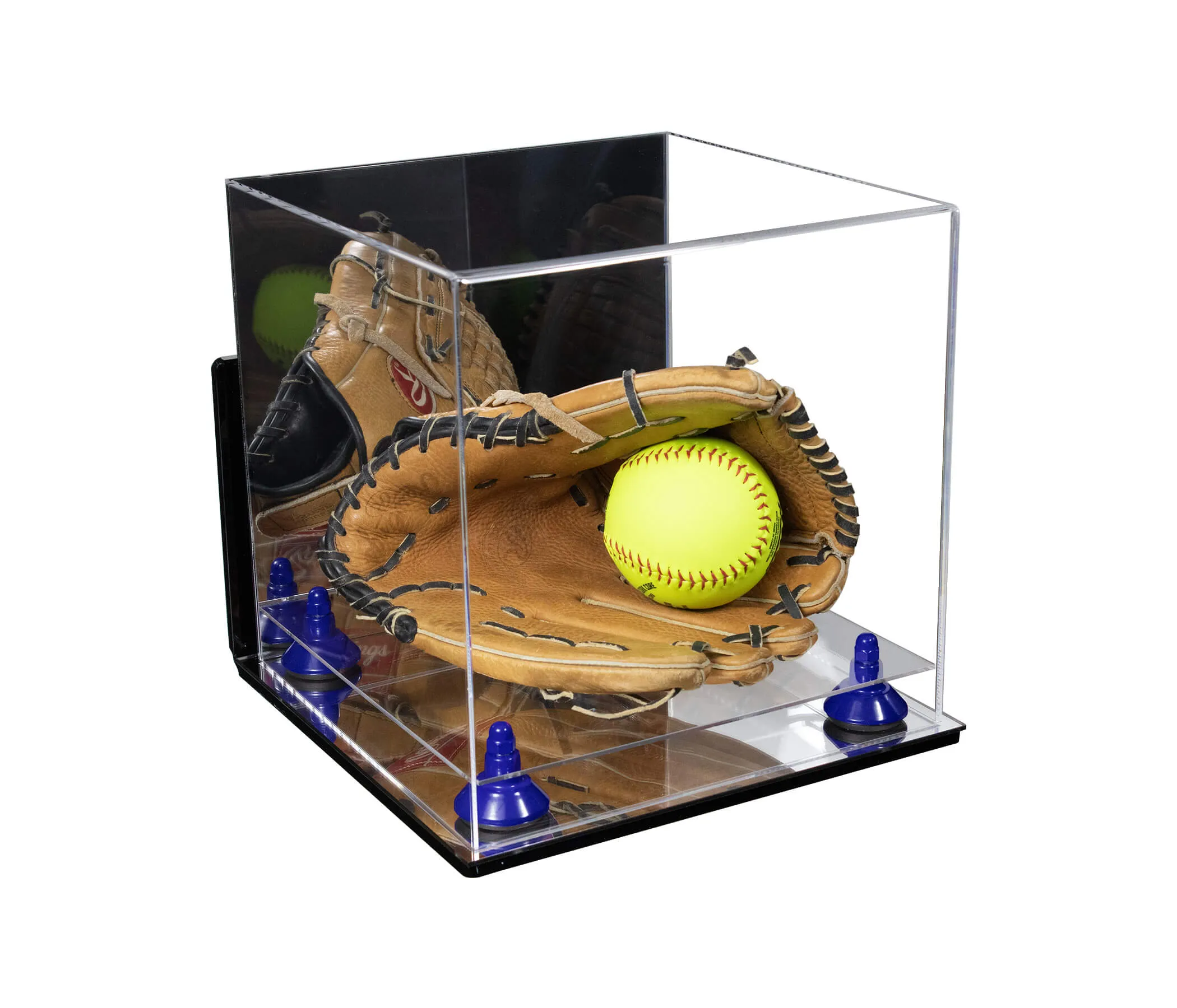 Versatile Clear Display Case 11 x 11 x 11 - Mirror (V01/A001)