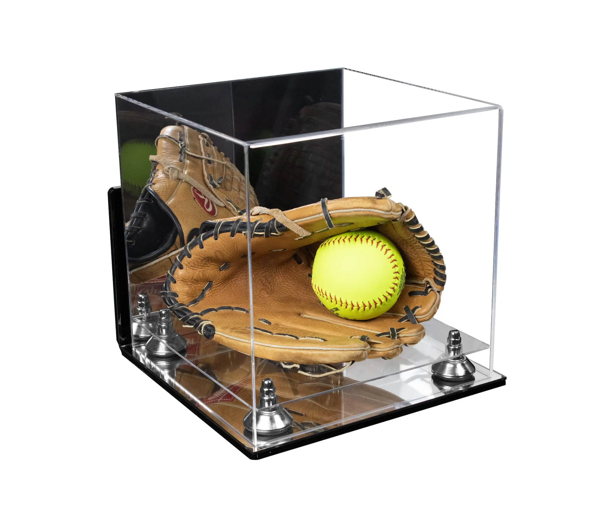 Versatile Clear Display Case 11 x 11 x 11 - Mirror (V01/A001)