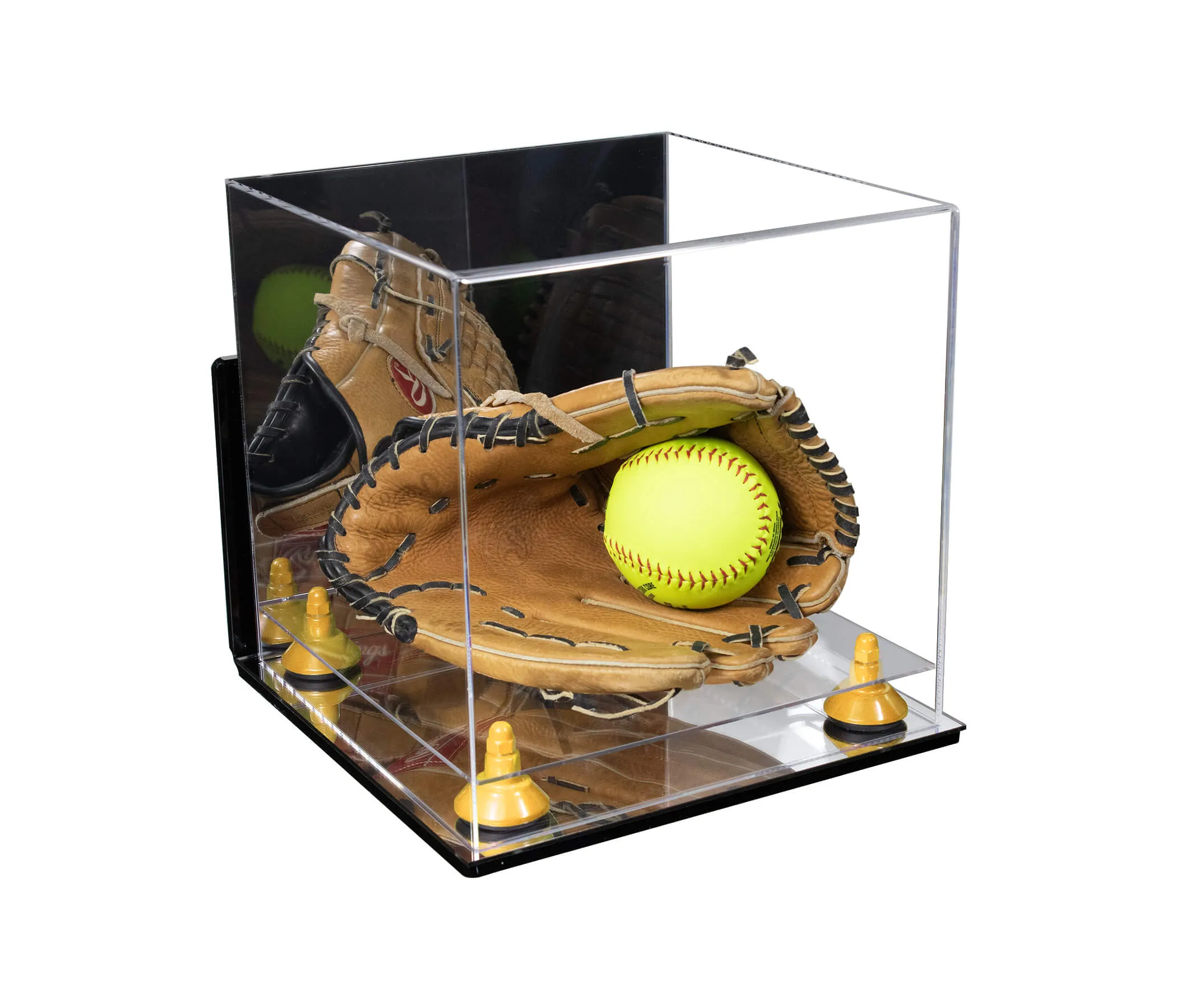 Versatile Clear Display Case 11 x 11 x 11 - Mirror (V01/A001)