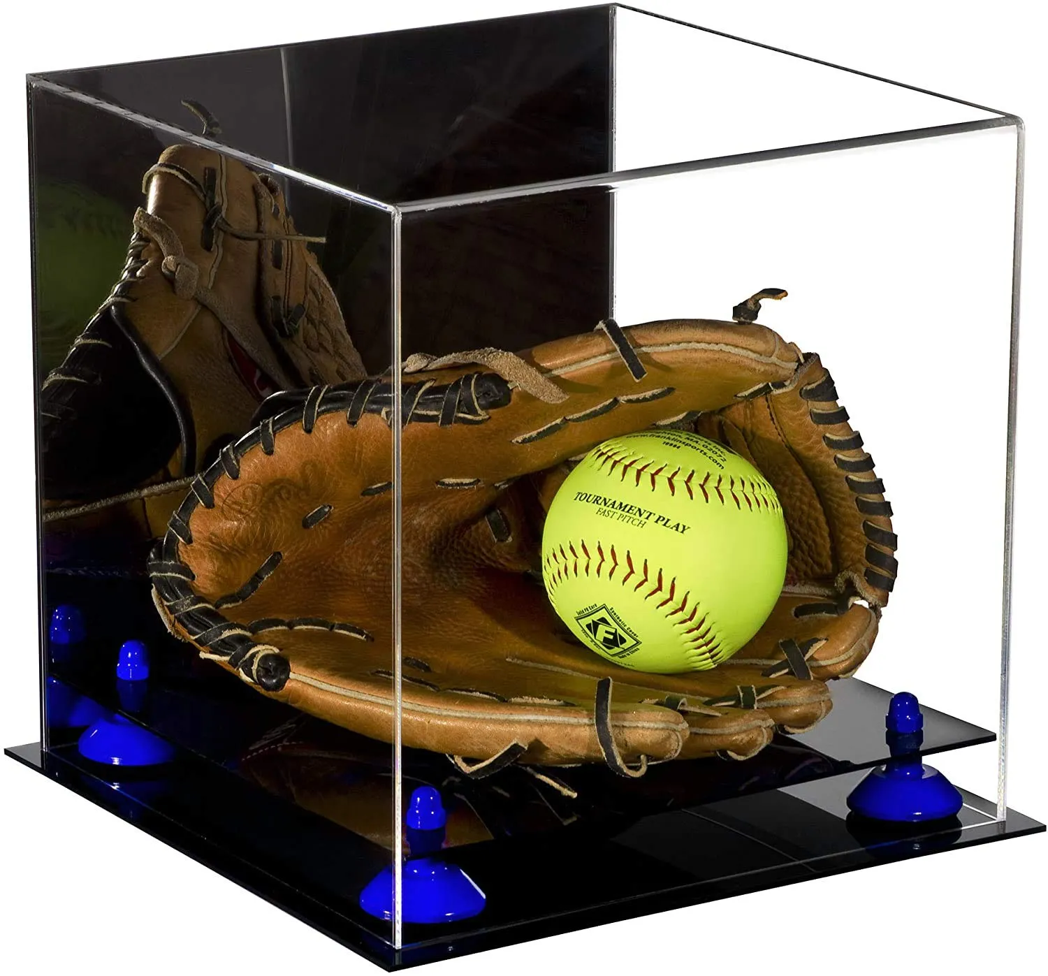 Versatile Clear Display Case 11 x 11 x 11 - Mirror (V01/A001)