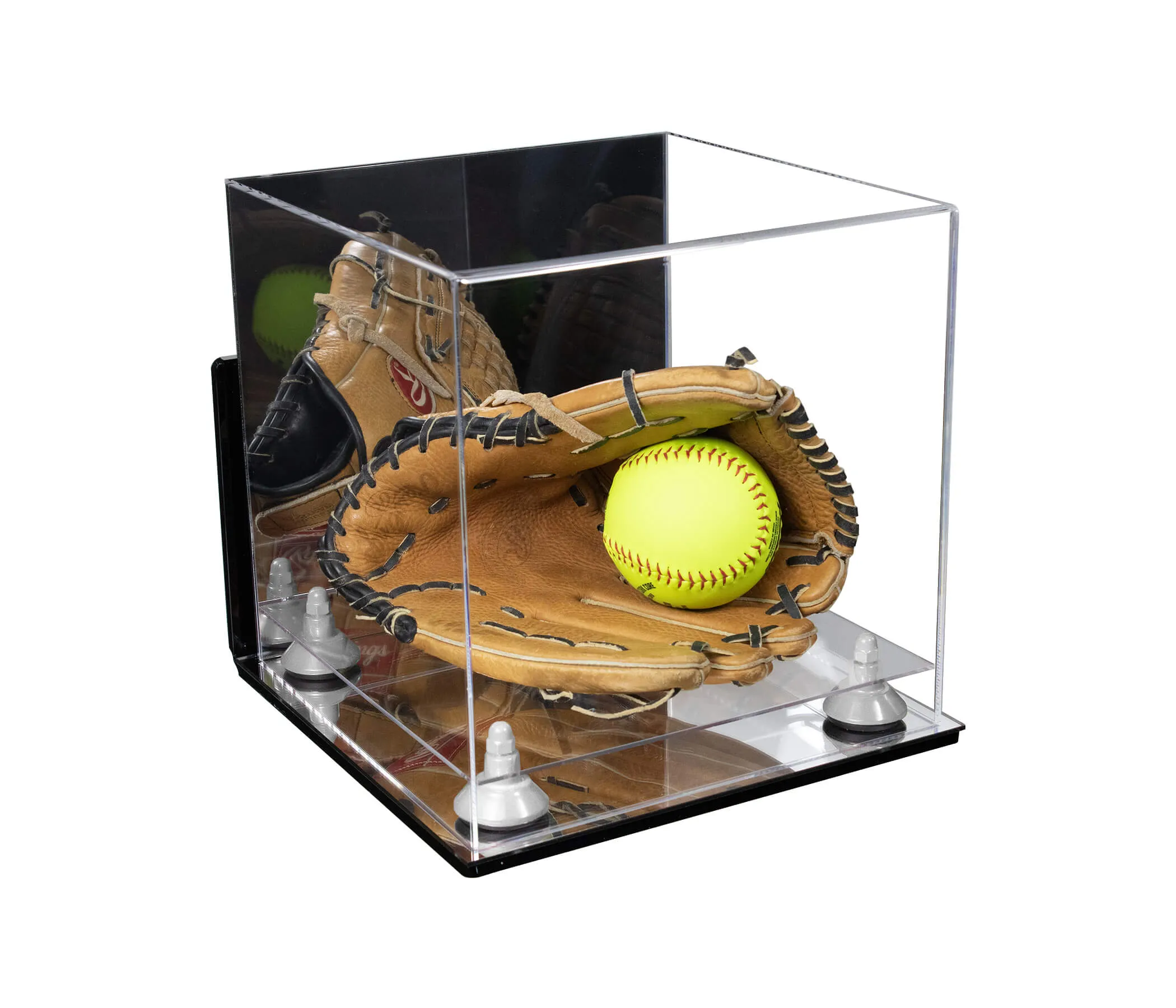 Versatile Clear Display Case 11 x 11 x 11 - Mirror (V01/A001)