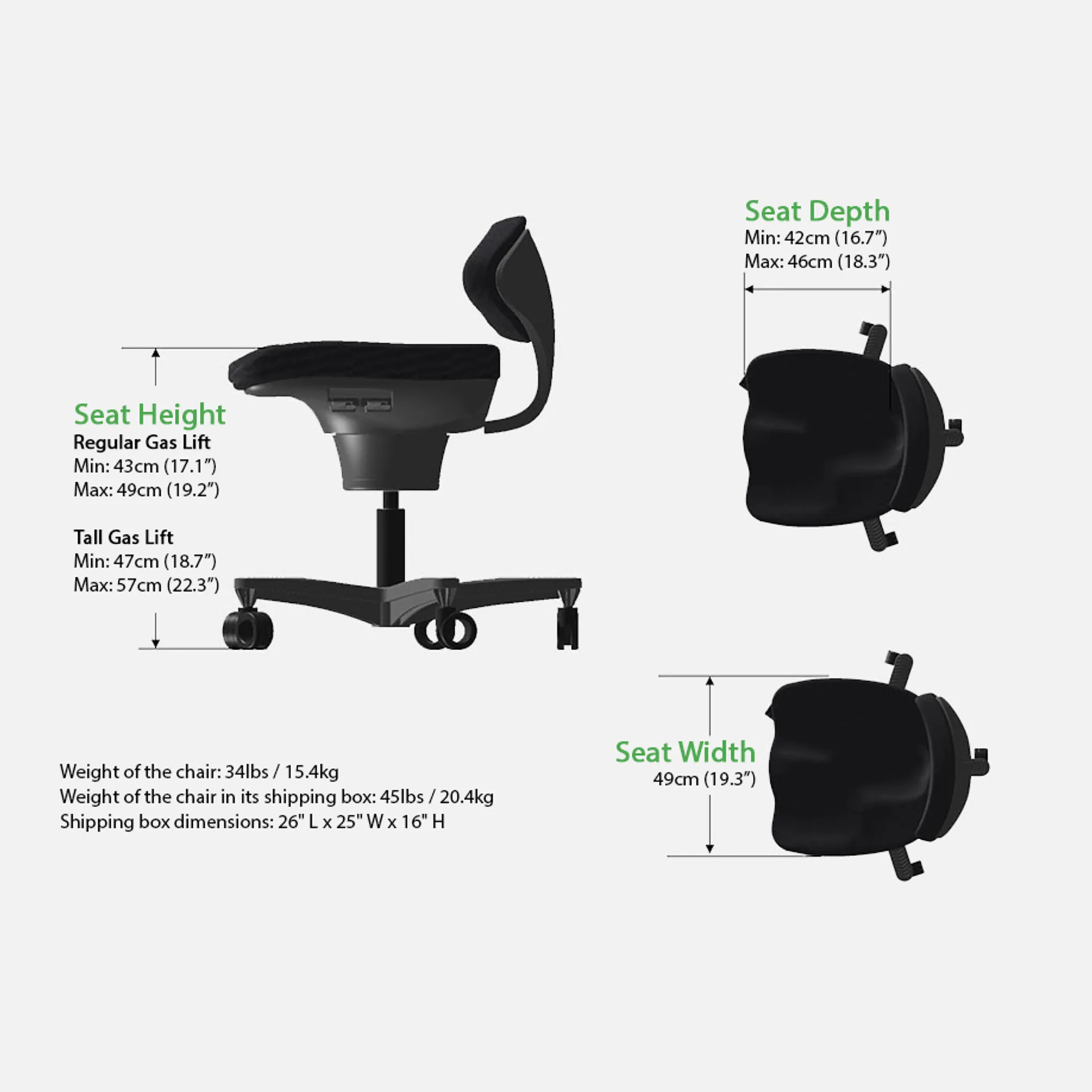 Viasit CoreChair Ergonomic Task Chair