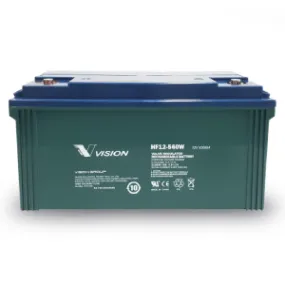 Vision - HF12-560 - HIGH RATE 10 YRS BATTERY 12 HF12560