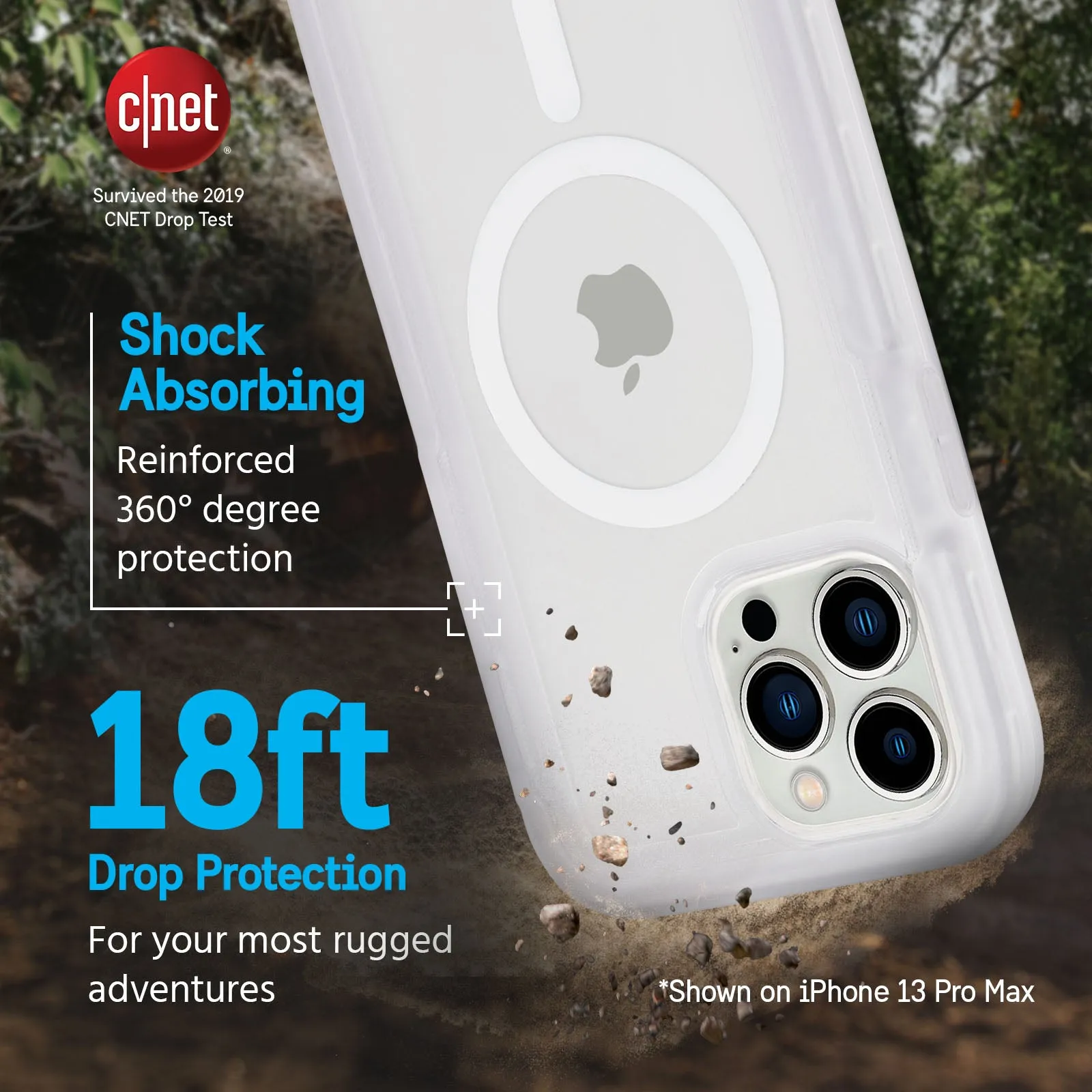 Voyager w/ MagSafe® for iPhone 14 - Clear