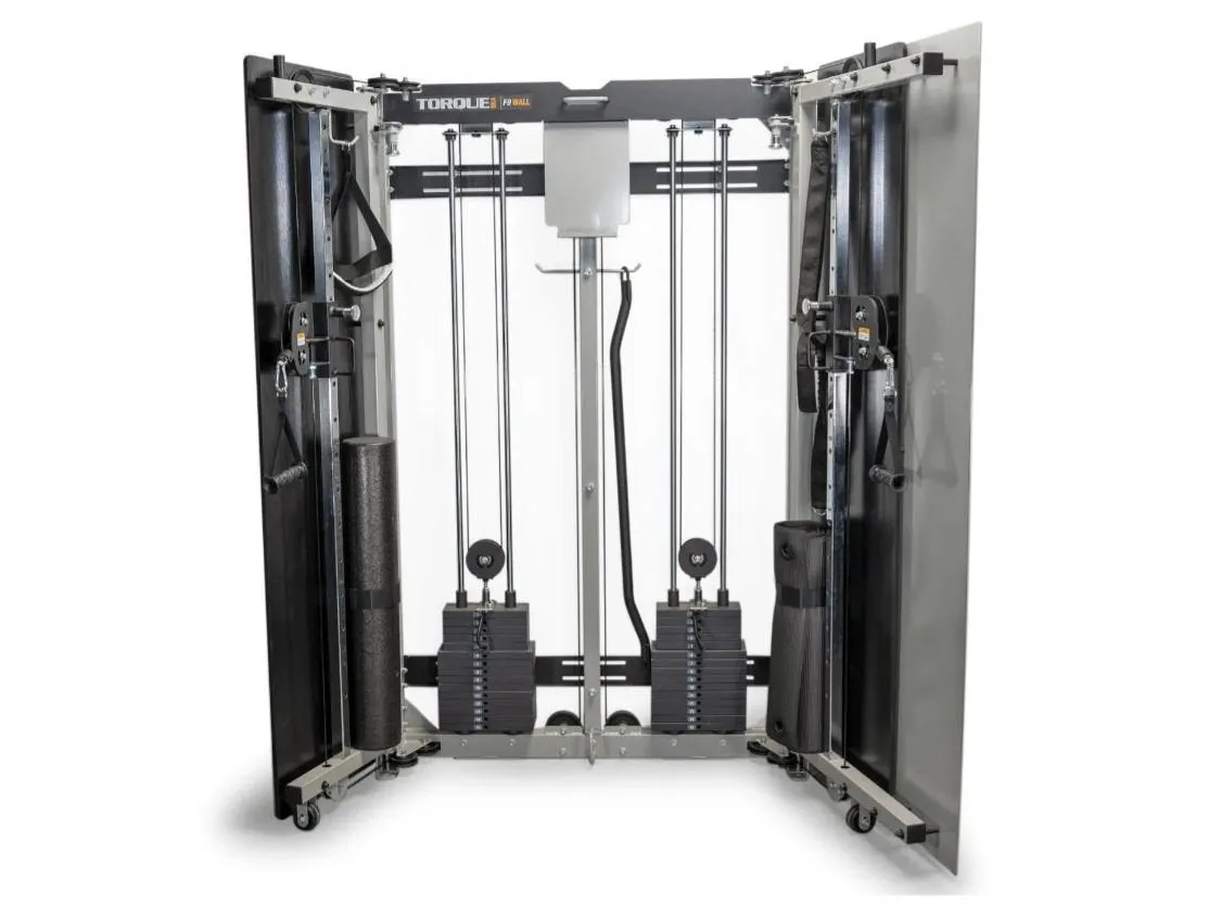 Wall Mounted F9 Fold-Away Funtional Trainer 200LB Stack (Torque Fitness)