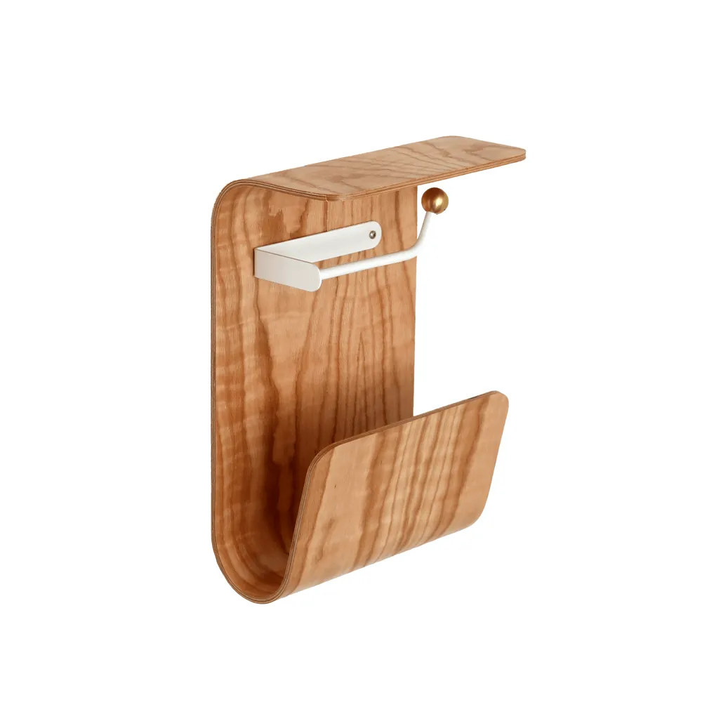 Wall shelf magazine rack