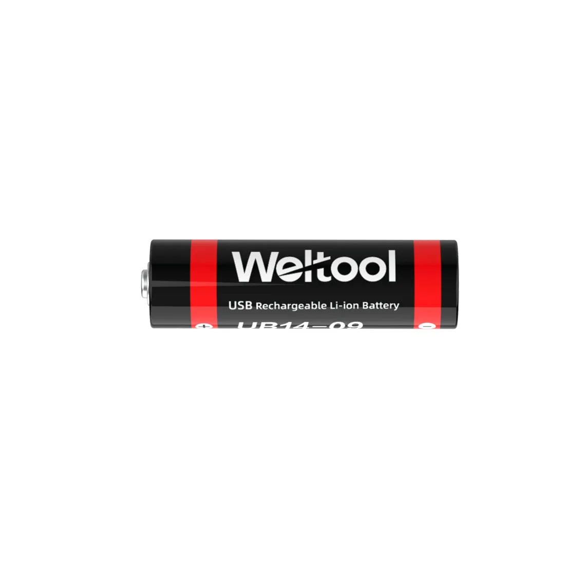 Weltool UB14-09 Type-C USB rechargeable 14500 Li-ion battery 900mAh