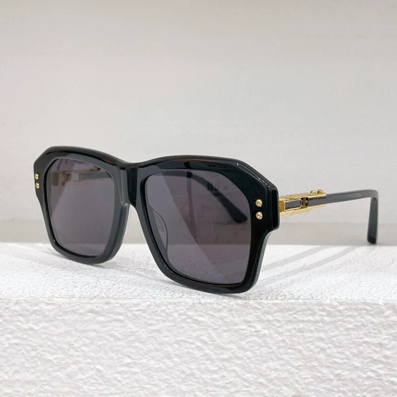 Women's Glasses For The Sun  DTS417 Square Acetate Retro Fashion Original Brand Sunglasses Men Eyewear With Original Case