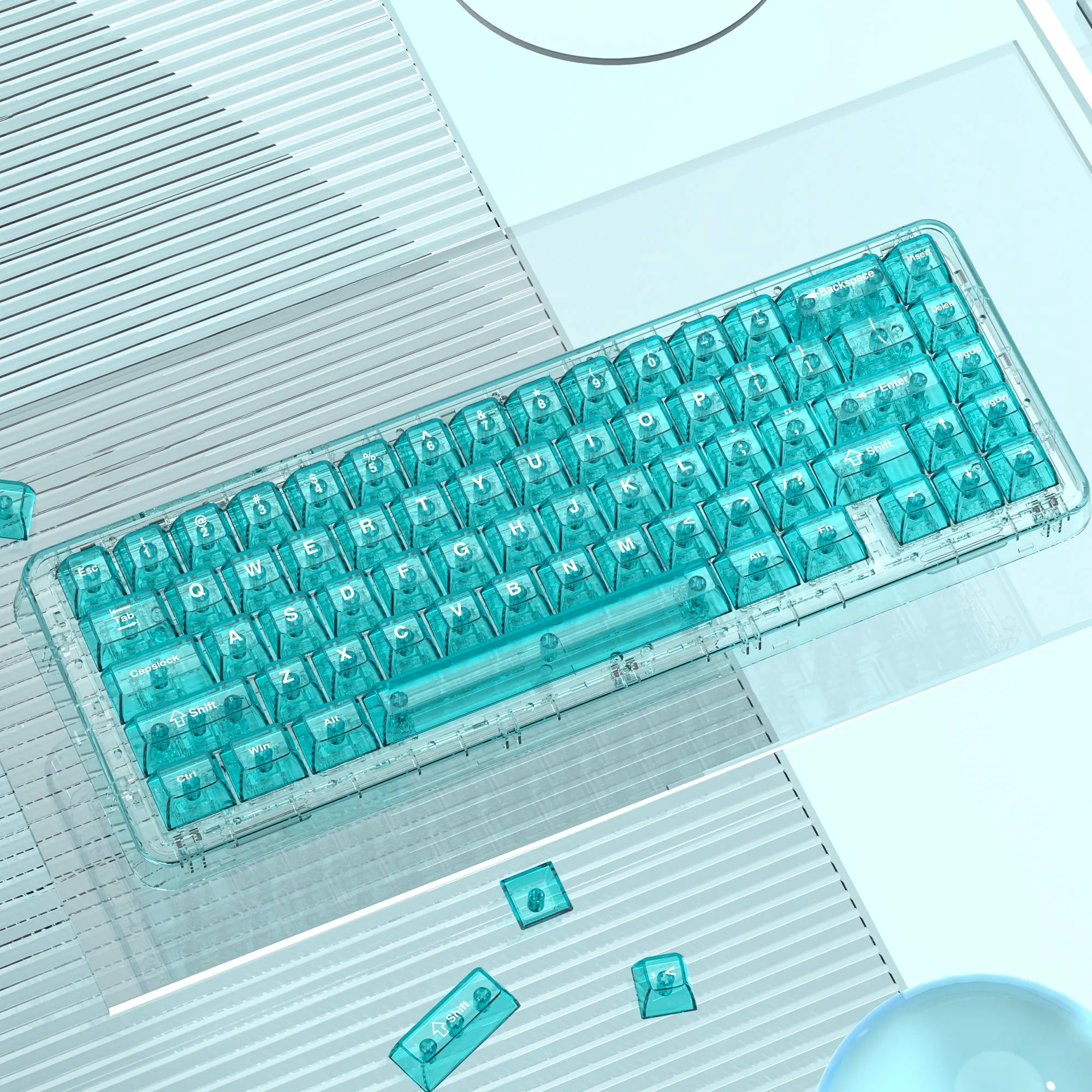 Womier Iceberg 115-Key MDA Profile Double-Shot PBT Keycap Set