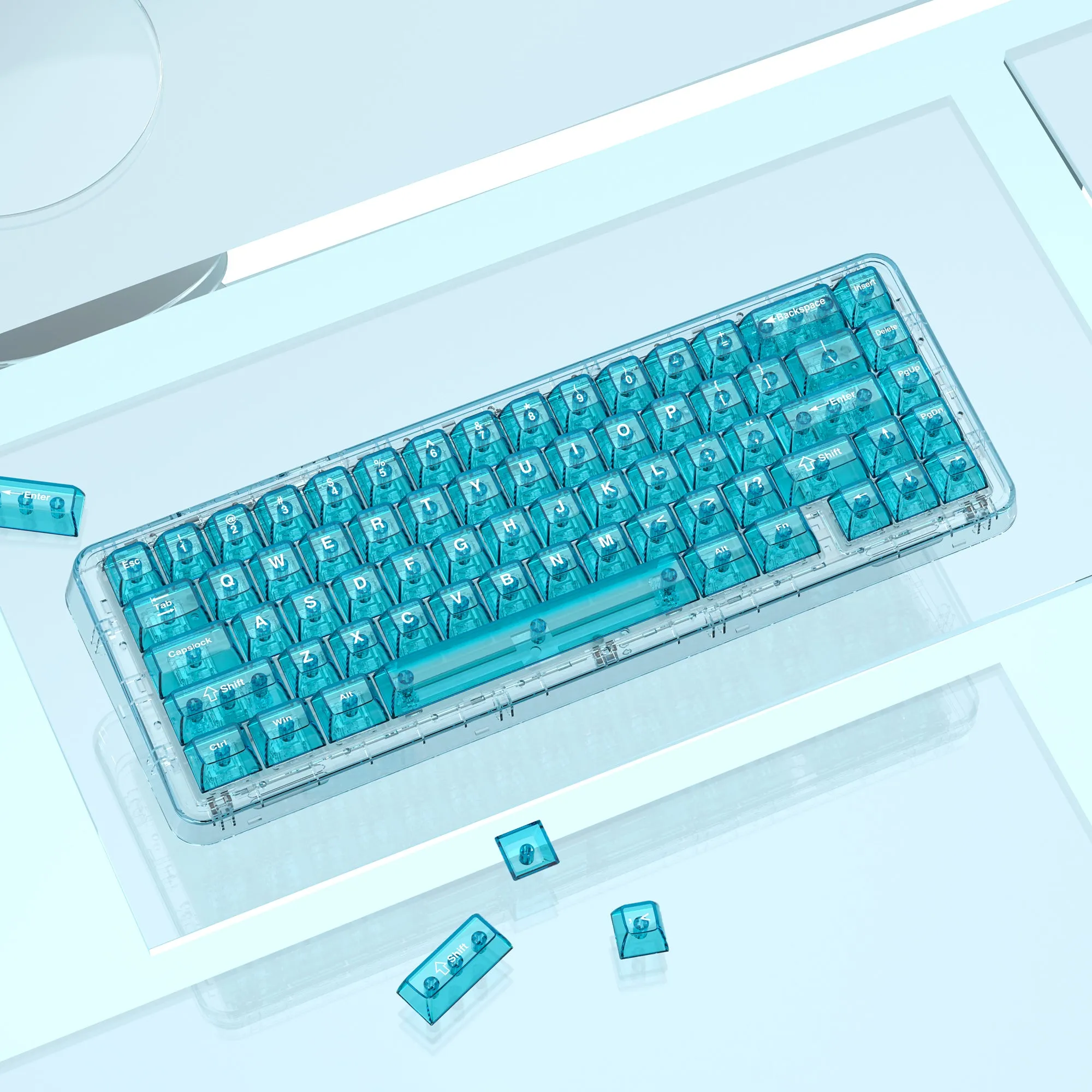 Womier Iceberg 115-Key MDA Profile Double-Shot PBT Keycap Set