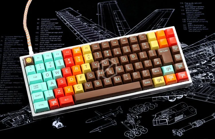 XD84 Pro Xiudi 75% Custom Keyboard PCB TKG-TOOLS Underglow RGB