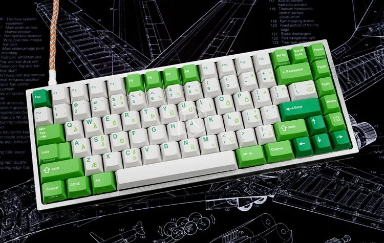 XD84 Pro Xiudi 75% Custom Keyboard PCB TKG-TOOLS Underglow RGB