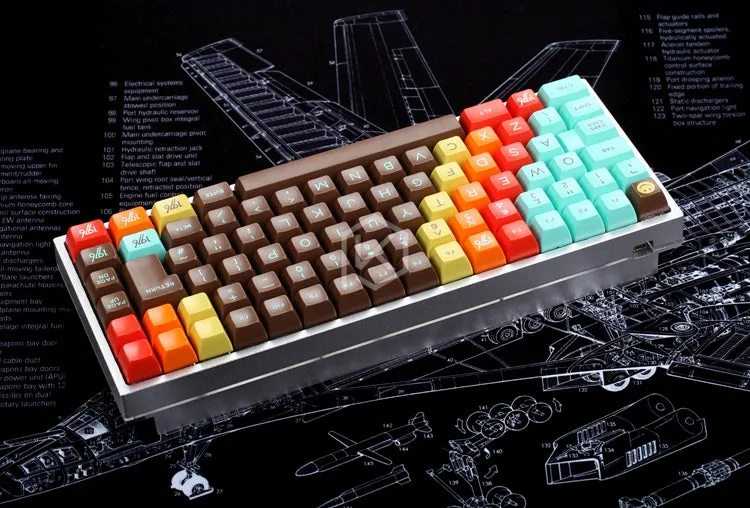 XD84 Pro Xiudi 75% Custom Keyboard PCB TKG-TOOLS Underglow RGB