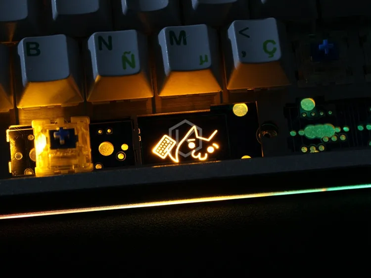 XD84 Pro Xiudi 75% Custom Keyboard PCB TKG-TOOLS Underglow RGB