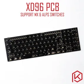 XD96 PCB 90% Custom Mechanical Keyboard Underglow RGB TKG-TOOLS  Programmable