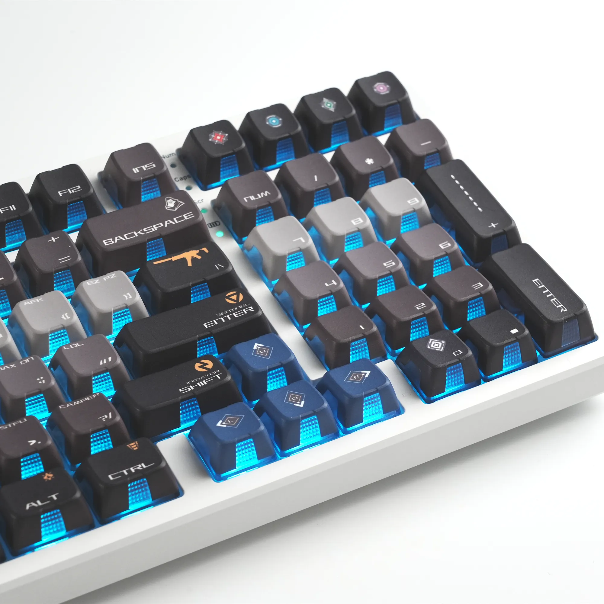 XVX Valorant Theme LIGHTHOUSE Profile Dye-sub PBT Keycap Set (125-Keys)