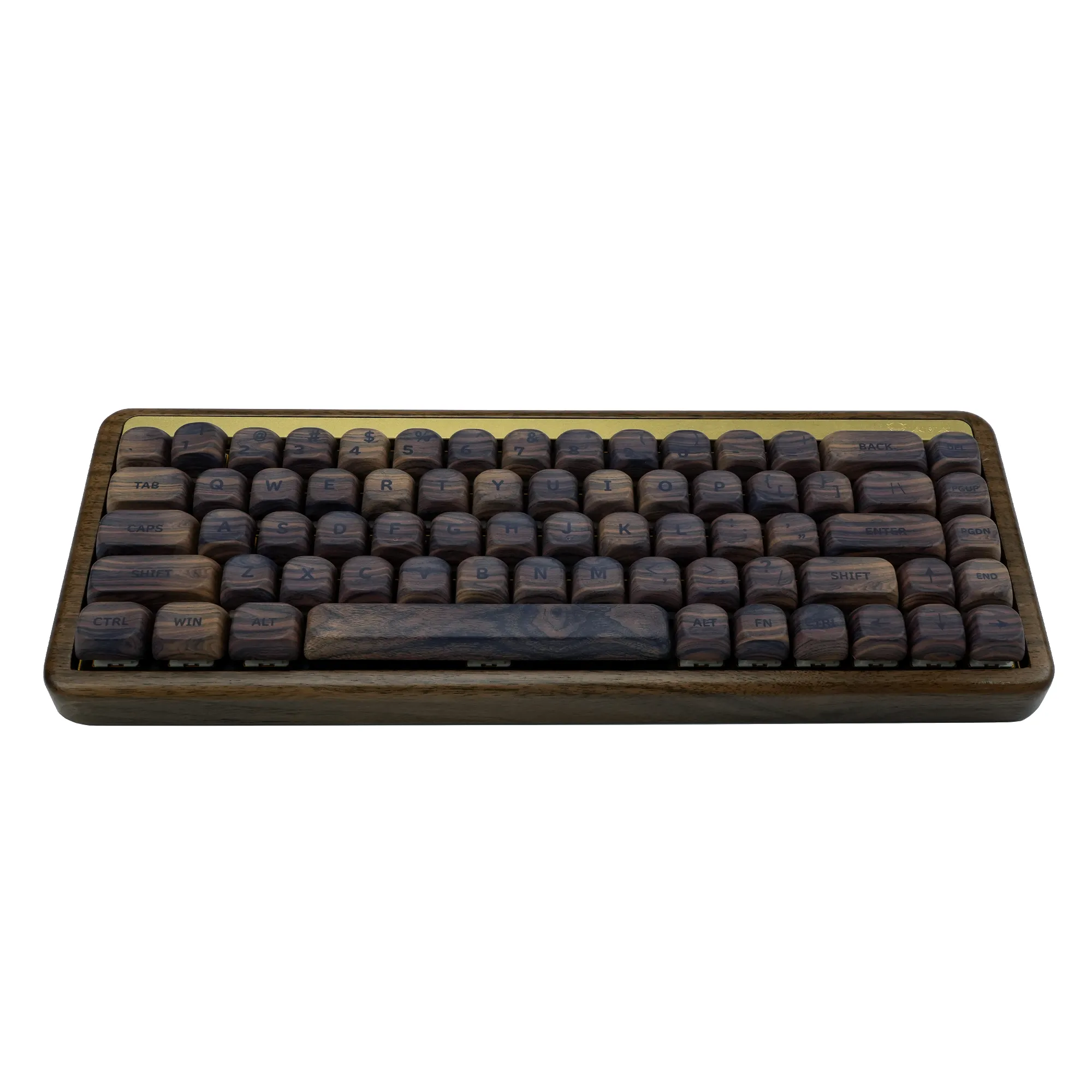 XVX Walnut Texturer  MOA  Profile Dye-Sub PBT Keycap Set 130-Key