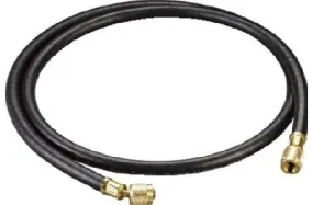 Yellow Jacket 15060 Heavy-Duty Vacuum/Charging Hose with Standard Fittings