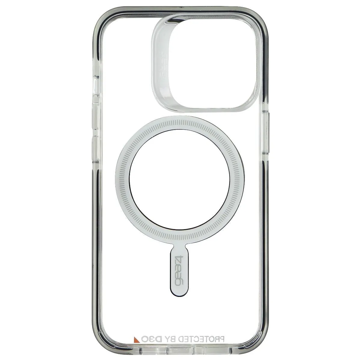 ZAGG Santa Cruz Snap Case for MagSafe for iPhone 13 Pro - Clear/Blk