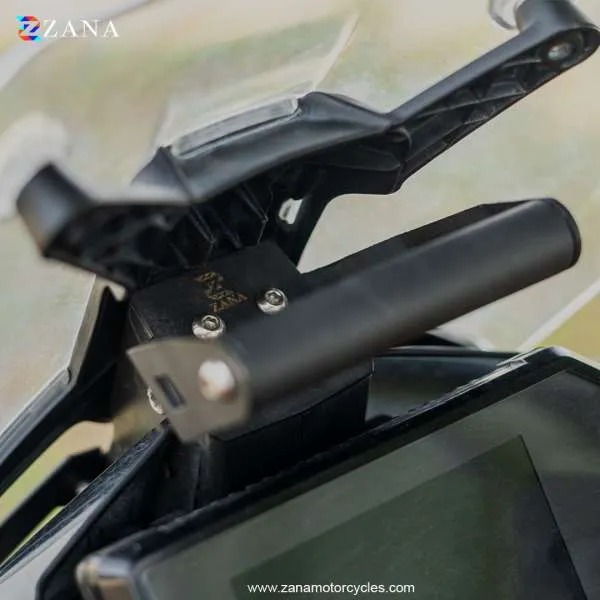 ZANA NEW AND BIG GPS MOUNT KTM ADVENTURE 390 /390 X (MADE OF ALUMINIUM & STAINLESS STEEL) (ZI-8157)