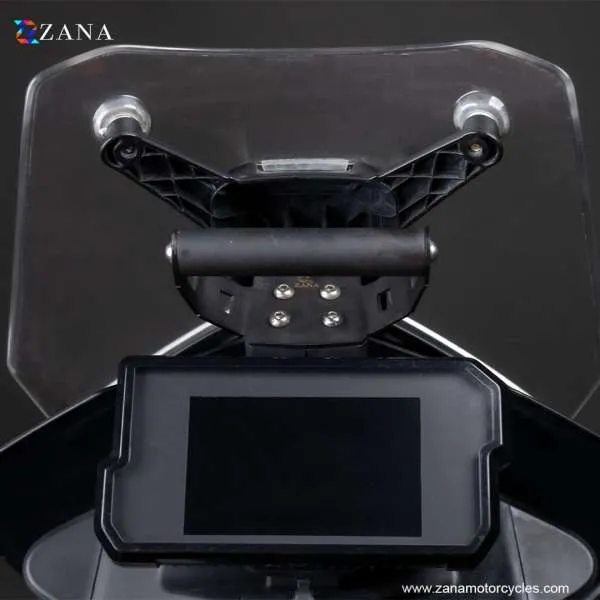 ZANA NEW AND BIG GPS MOUNT KTM ADVENTURE 390 /390 X (MADE OF ALUMINIUM & STAINLESS STEEL) (ZI-8157)