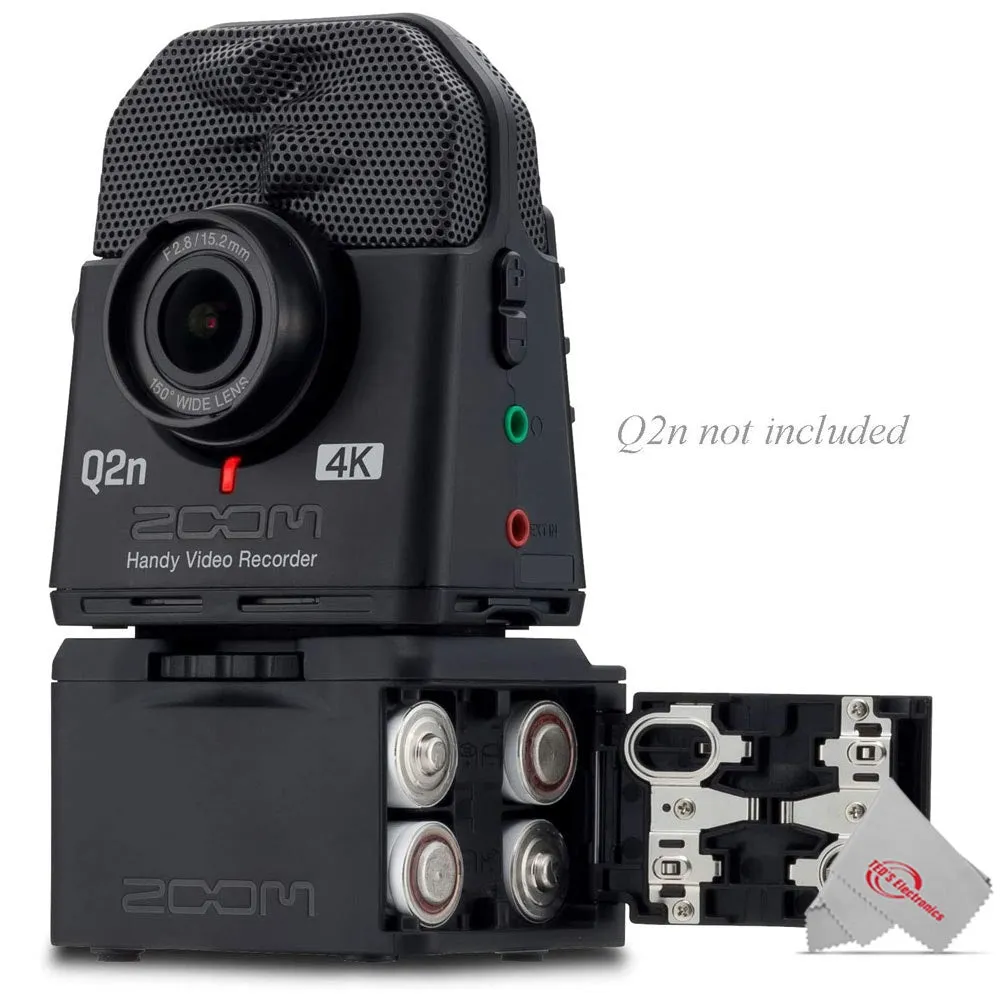 ZOOM BCQ-2N Battery Case For Q2n/Q2n-4K Handy Video Recorders